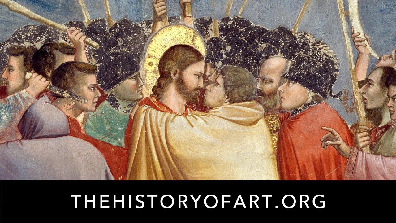 'Video thumbnail for Arrest of Christ (Kiss of Judas) by Giotto'
