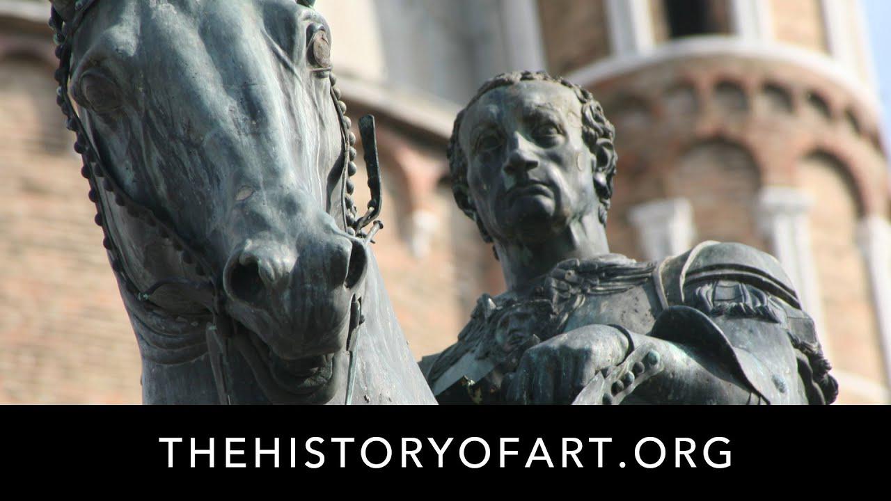 'Video thumbnail for Equestrian Statue of Gattamelata by Donatello'