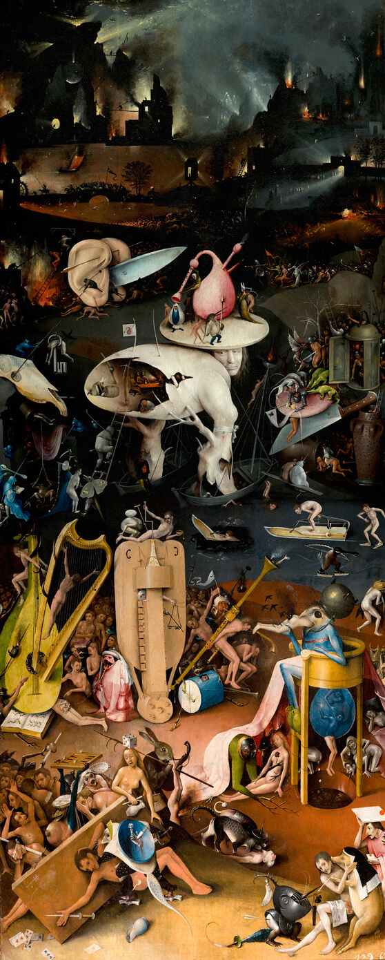 Hell by Hieronymus Bosch