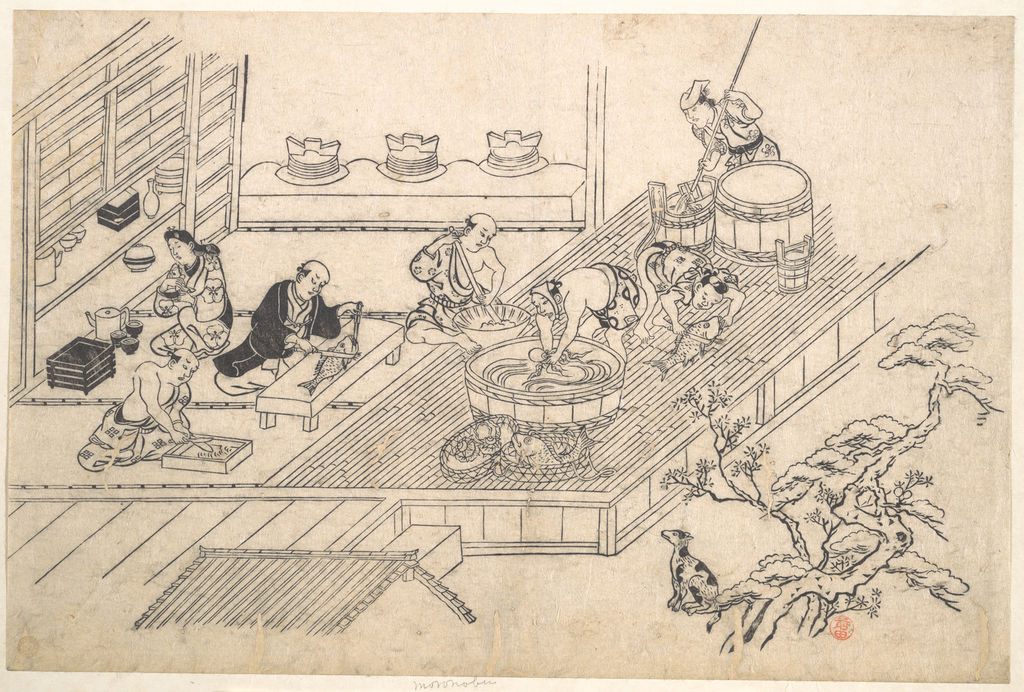 女郎屋の台所