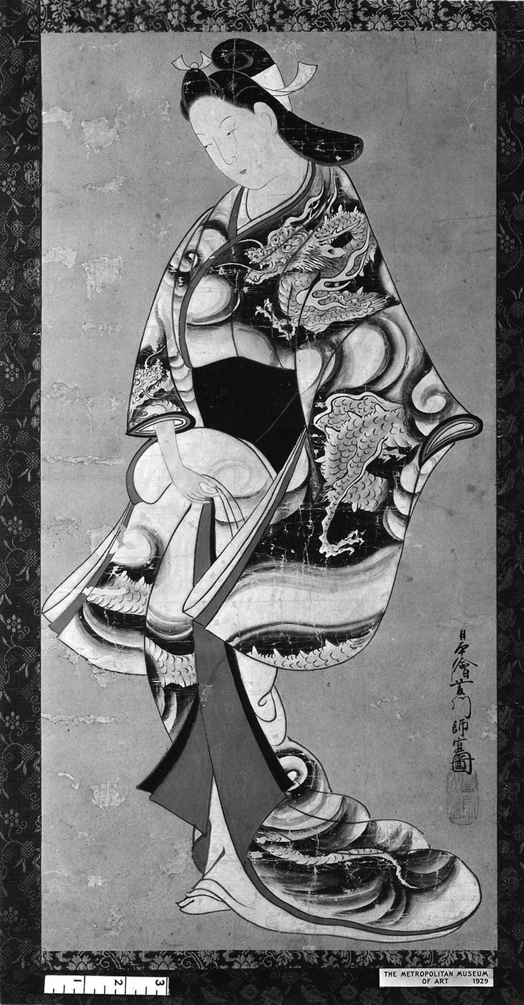 メトロポリタン美術館の別作品《立美人》