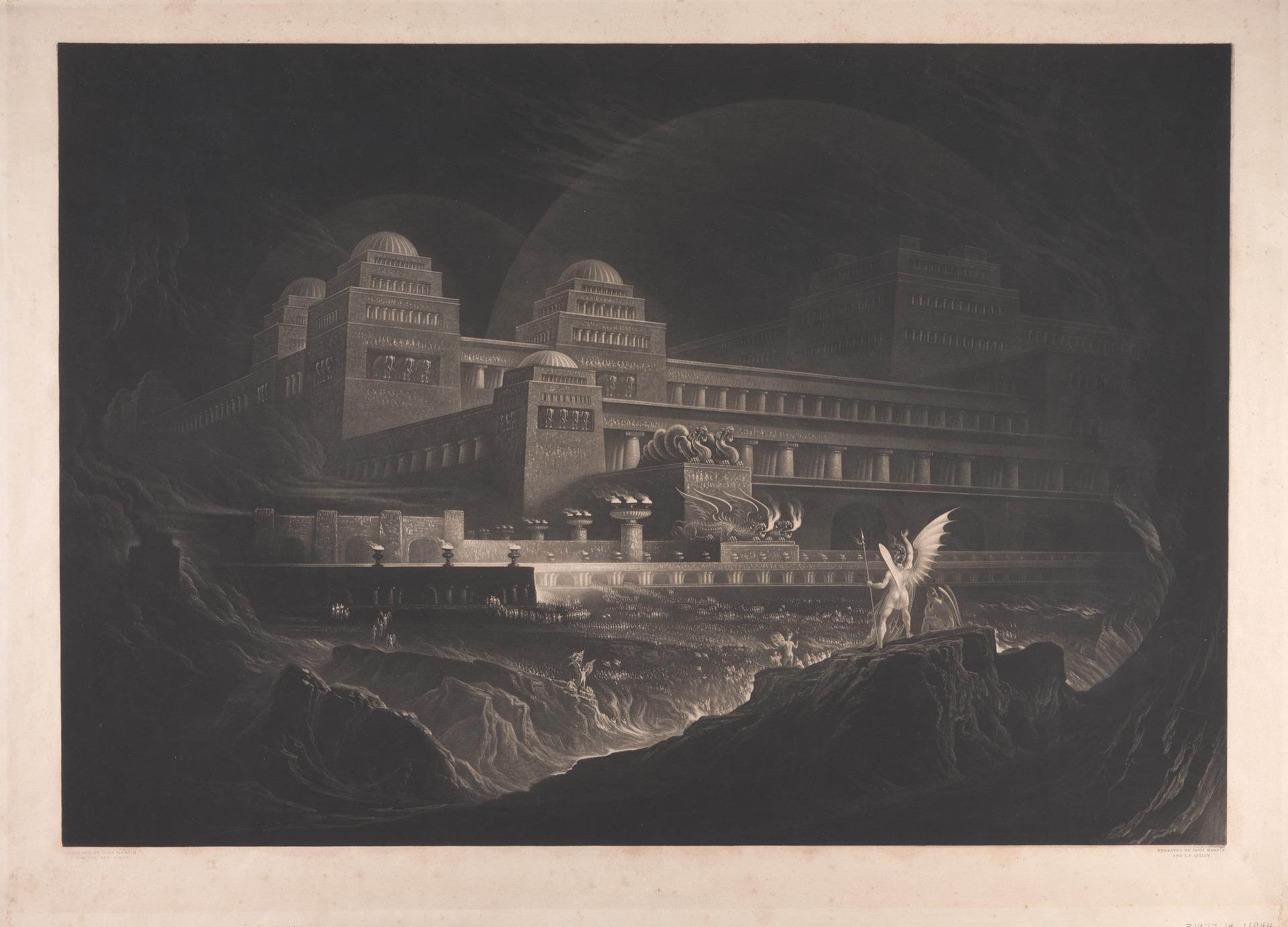 Pandemonium print by John Martin