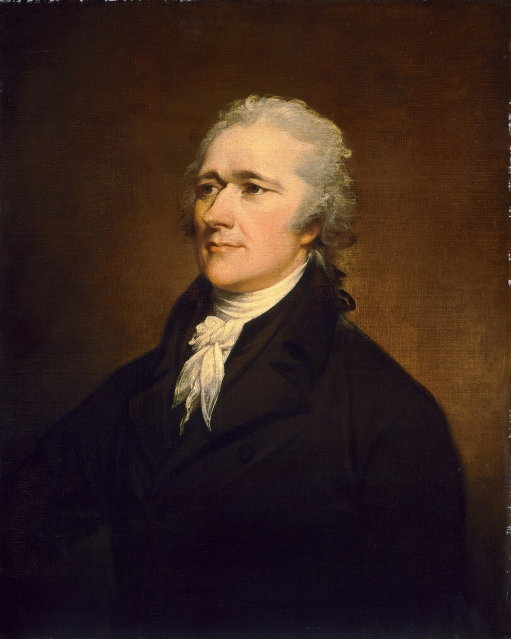 John Trumbull, Alexander Hamilton, about 1806. Oil on canvas, 77 × 61 cm. National Gallery of Art, Washington, 1940.1.8. Andrew W. Mellon Collection.