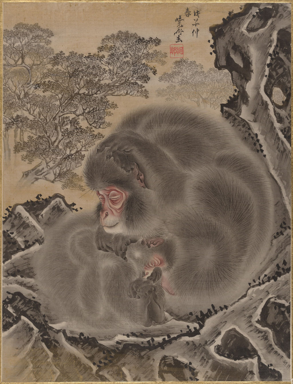 猿図