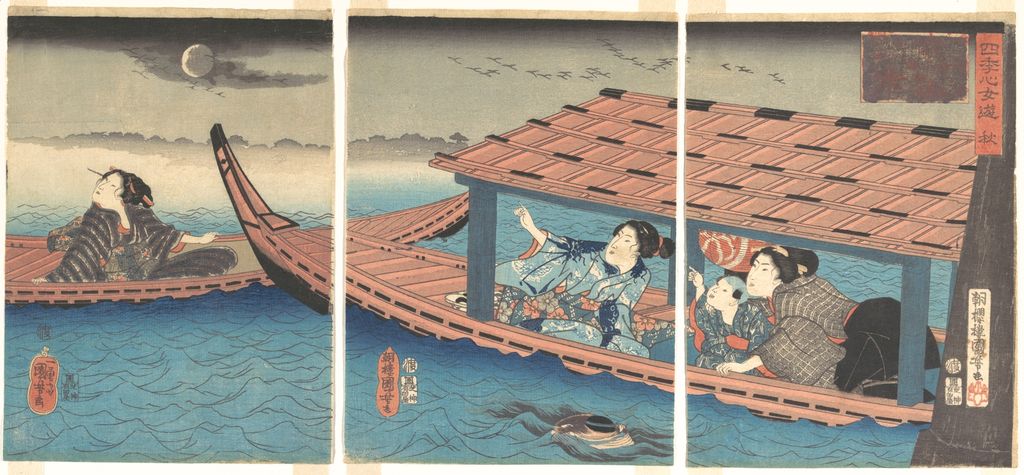 《四季の遊び・秋》、1844–46年ごろ