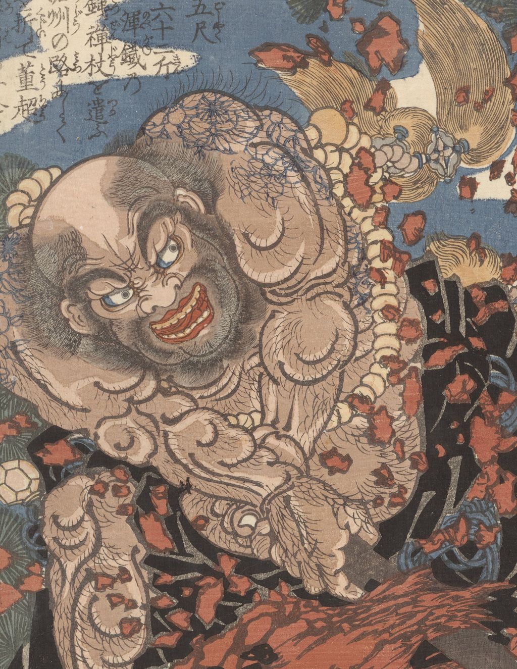 肩と腕の刺青