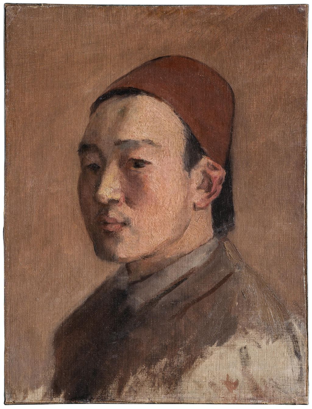 自画像(トルコ帽)