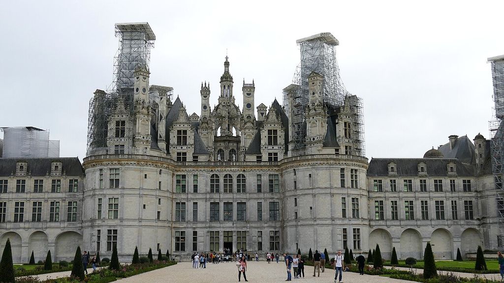 Neuere Ansicht des Schlosses Chambord