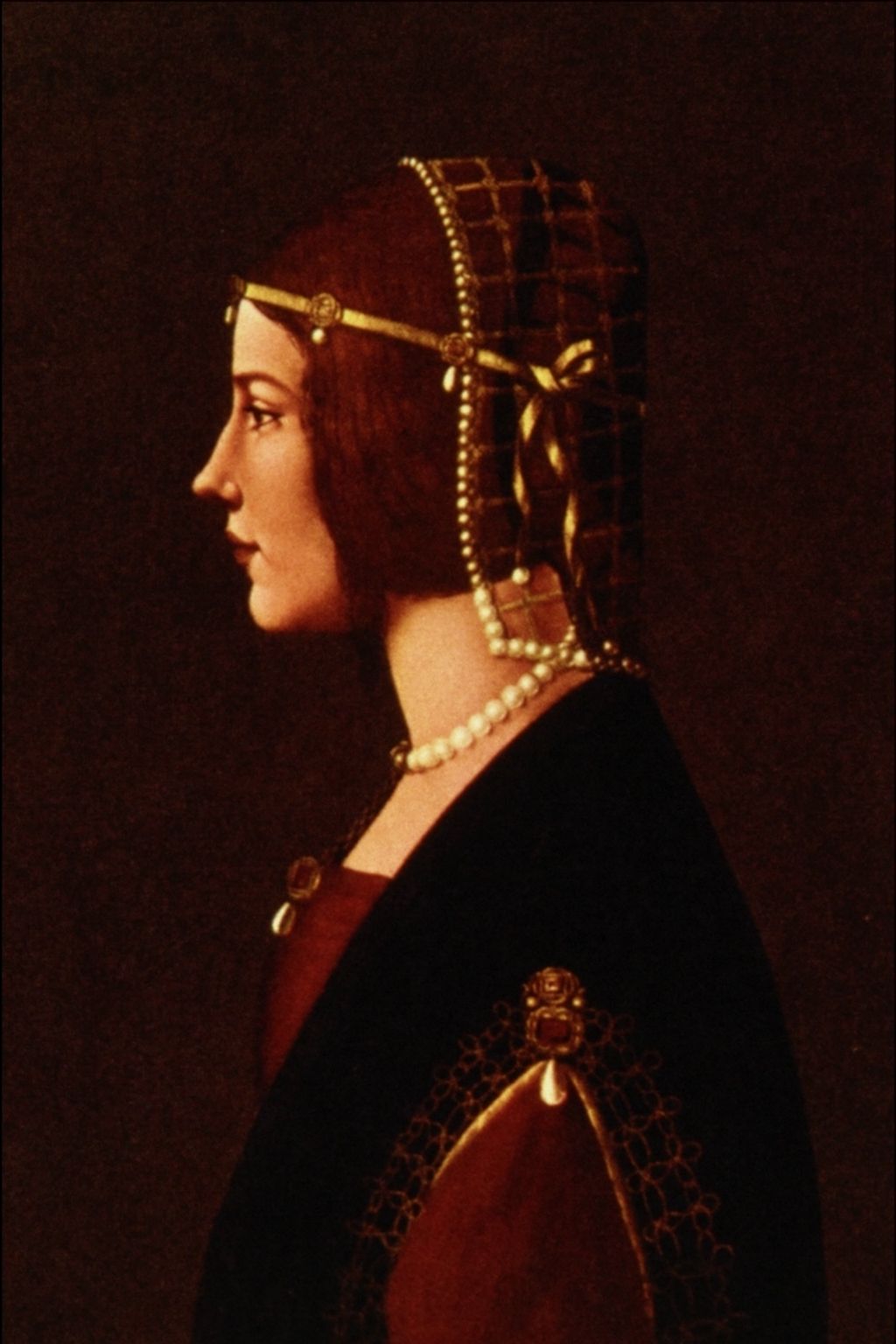 Bildnis einer Dame im Profil, mit Ambrogio de Predis verbunden