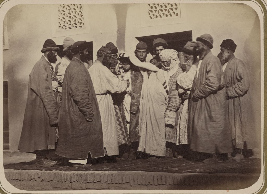 Public-domain contextual image: Historic illustration of a Jewish wedding ceremony.