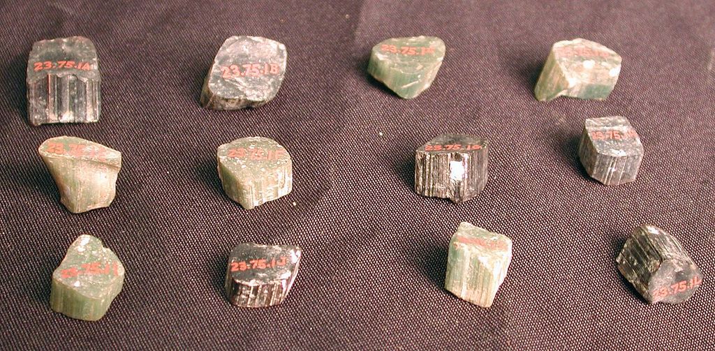 Contextual image of ancient mosaic tesserae showing the material structure of a mosaic.