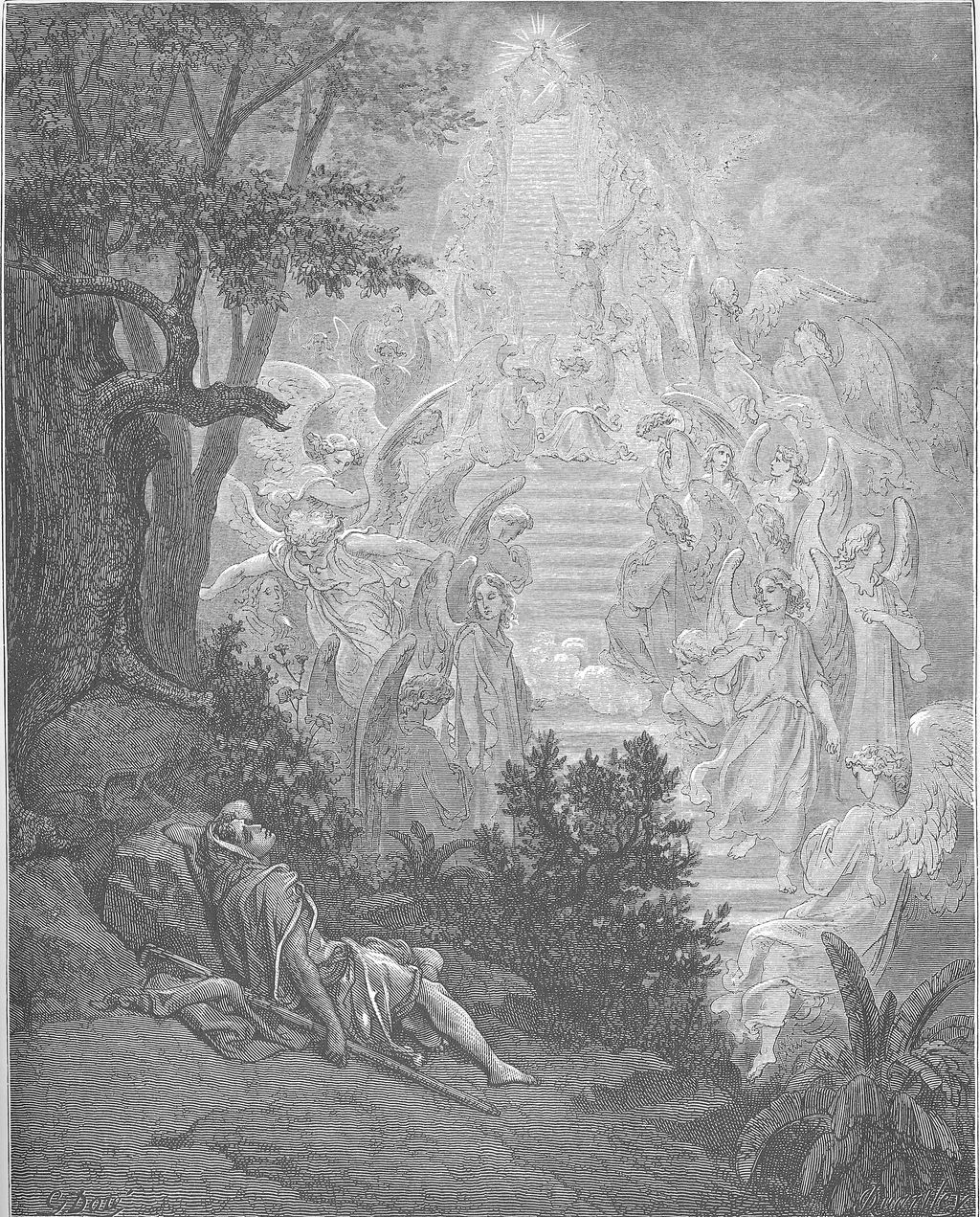 Public-domain contextual image: Gustave Doré’s illustration of Jacob’s Dream.