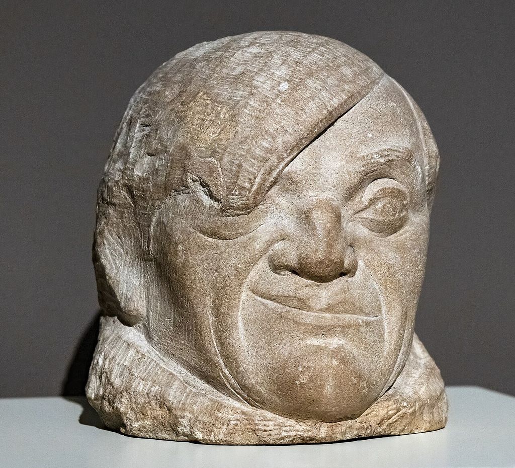 Pablo Gargallo's 1913 sculpted portrait of Picasso.