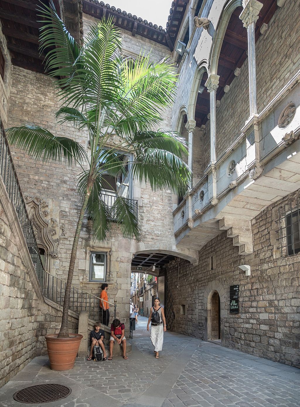 Museu Picasso in Barcelona.