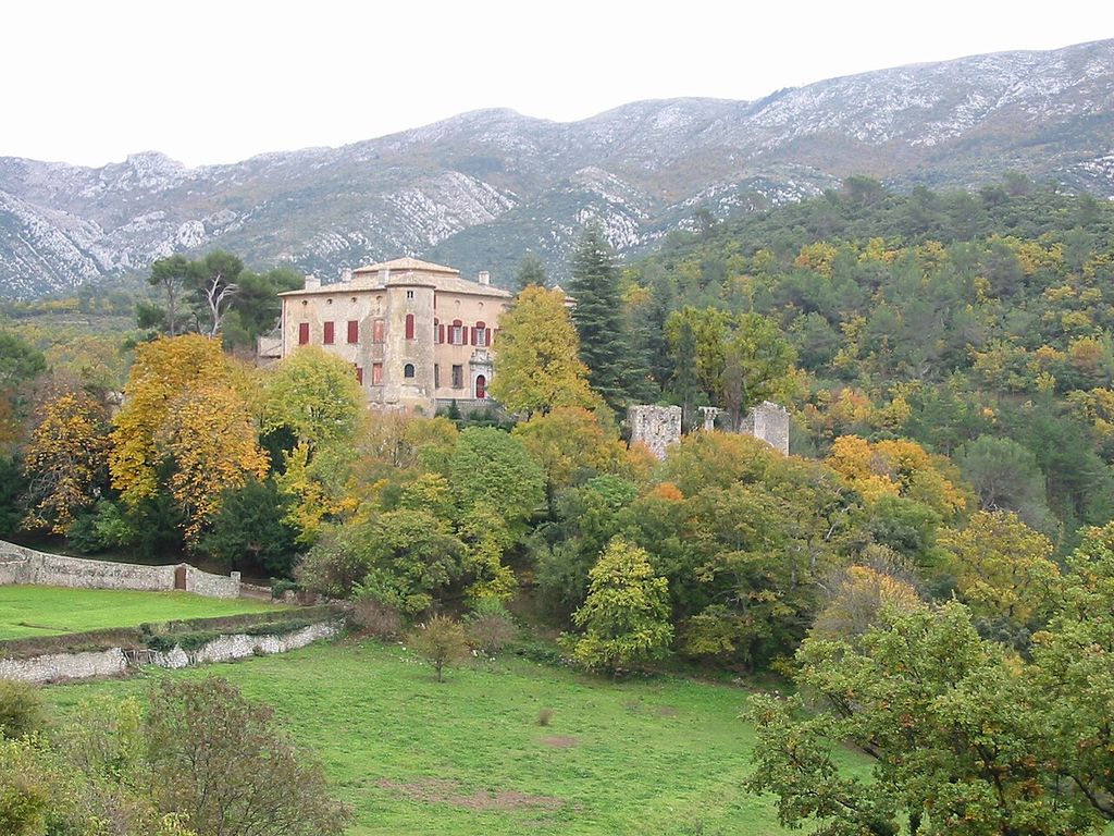 Château de Vauvenargues, Picasso’s former home and burial place, photographed in 2001.