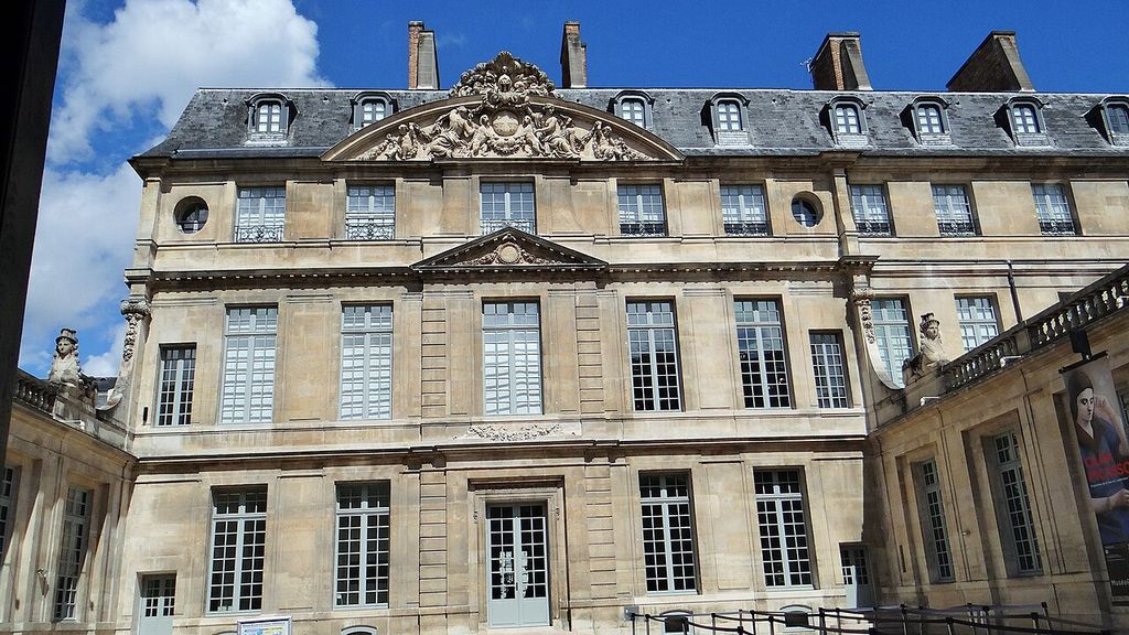 Hôtel Salé facade, home of Musée national Picasso-Paris.