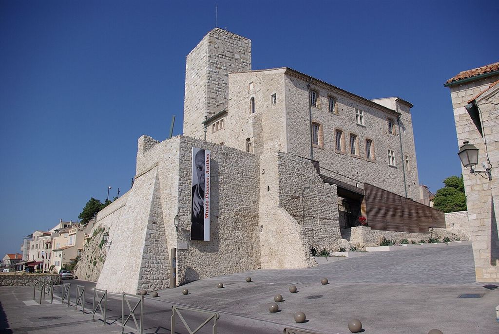 The Château Grimaldi in Antibes, now the Musée Picasso, where Picasso worked in 1946.
