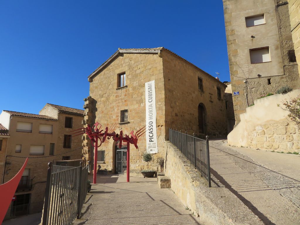 The Centre Picasso in Horta de Sant Joan, photographed in 2024, preserves a local connection with Picasso’s stays in the town.