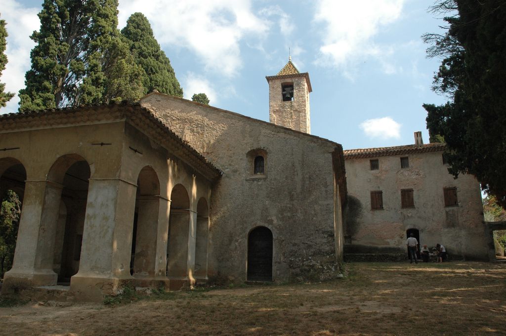 The chapel of Notre-Dame-de-Vie at Mougins, photographed in 2011, beside the area of Picasso’s final home.