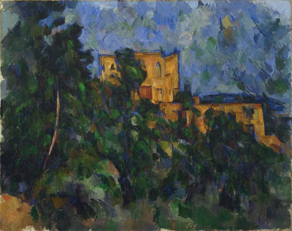 Paul Cézanne, Château Noir,1903–04,oil on canvas,73.6×93.2cm,MoMA,New York,137.1957;FWN360.