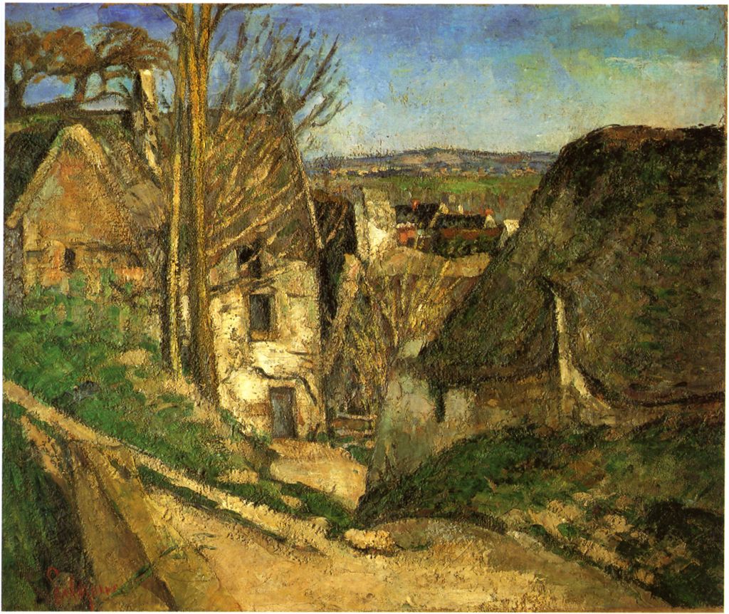 Paul Cézanne, The Hanged Man’s House, Auvers-sur-Oise, 1873, oil on canvas, 55.5 × 66.3 cm, Musée d’Orsay, Paris (RF 1970; FWN 81).