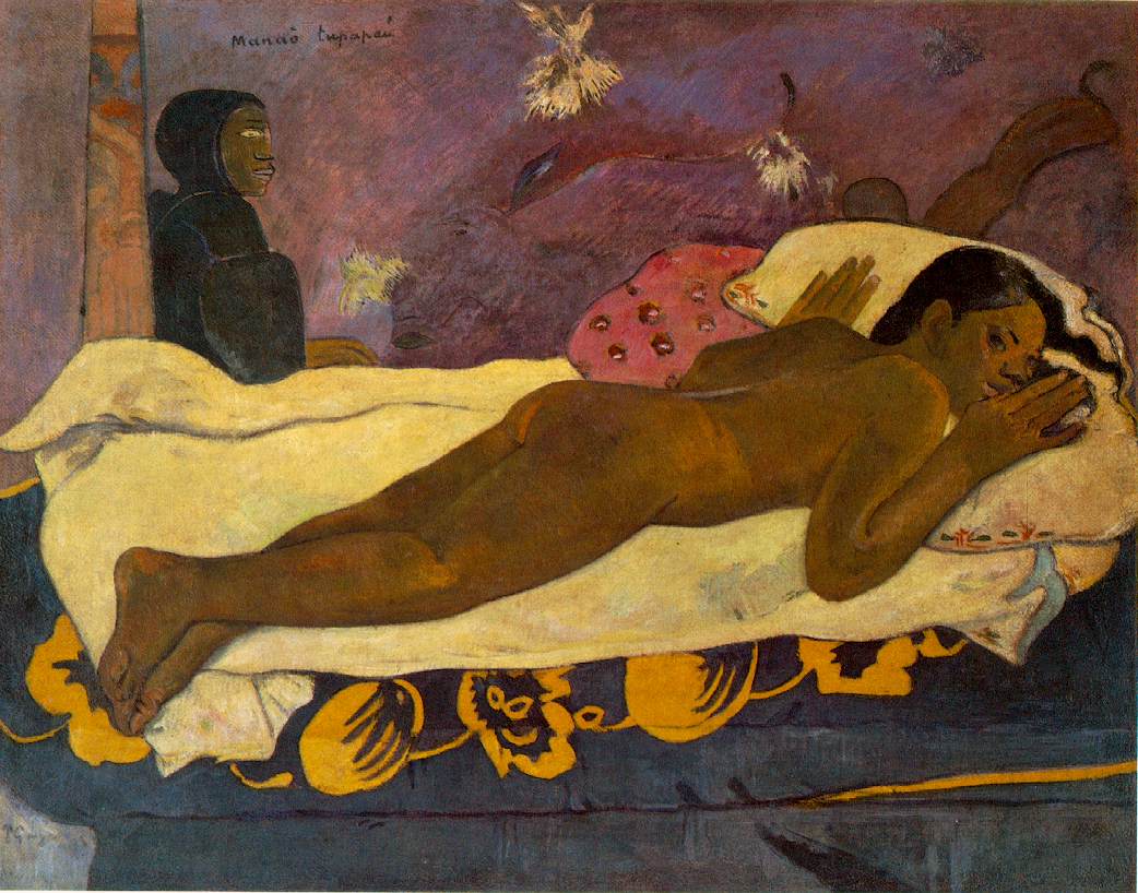Spirit of the Dead Watching by Paul Gauguin