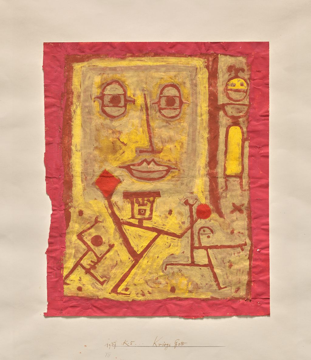Paul Klee, God of War, 1937