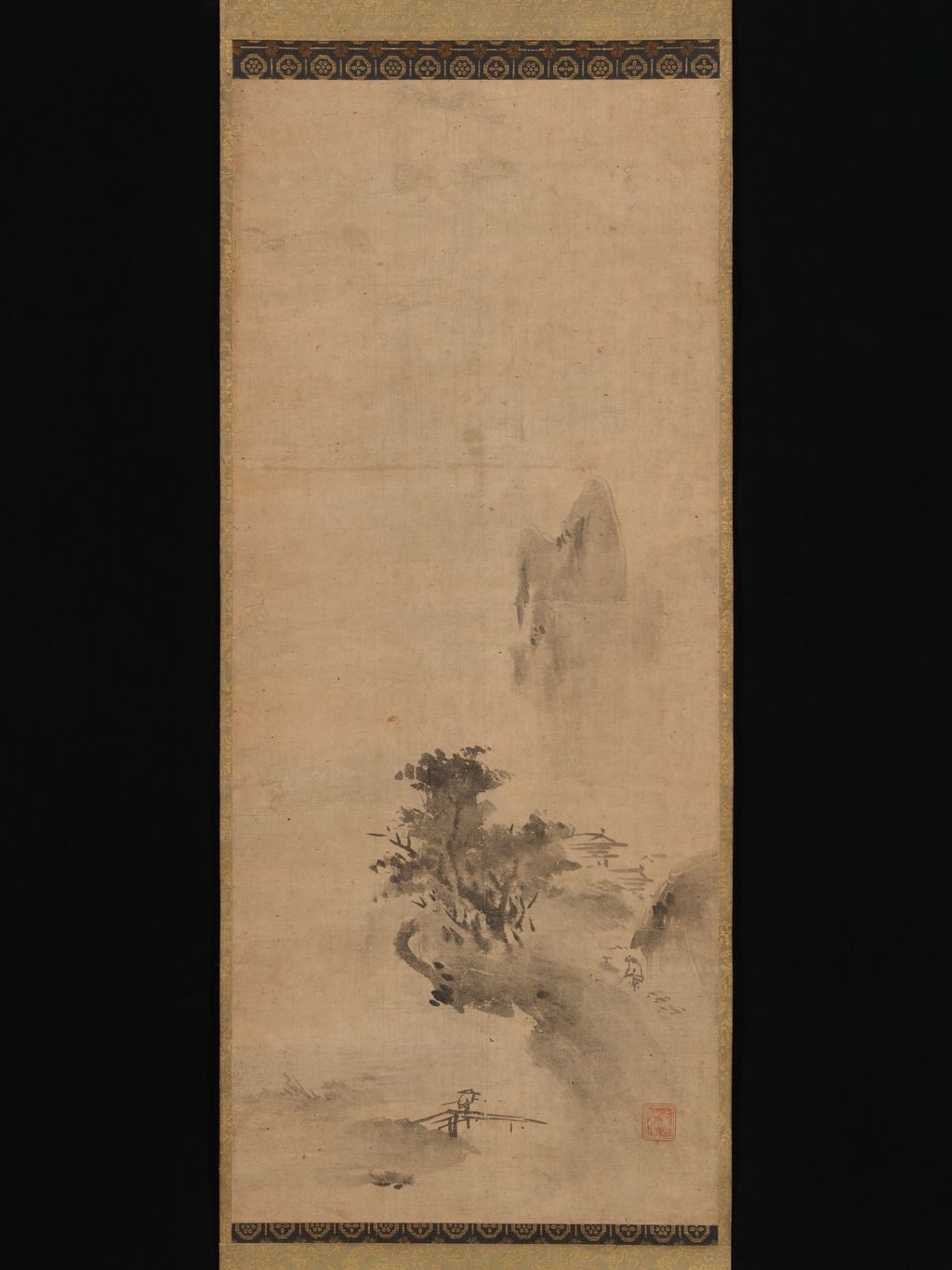 墨渓宗淑《Splashed-Ink Landscape》