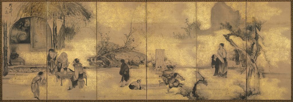 《飲中八仙図》、一双の第二隻
