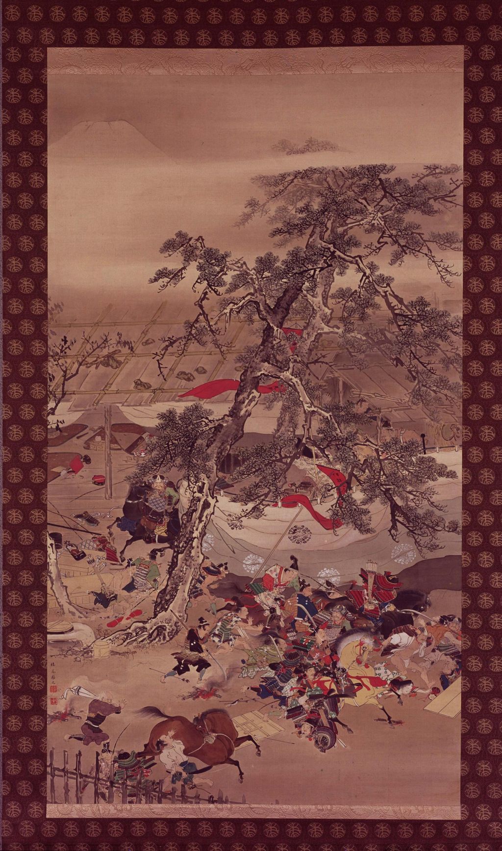 《富士川大勝》、1894年、A-10566