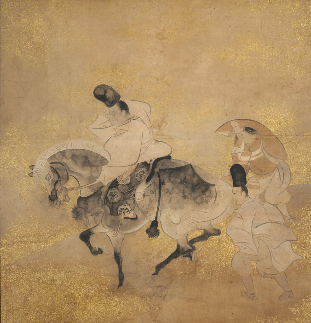 俵屋宗達の工房作 《佐野の渡し》