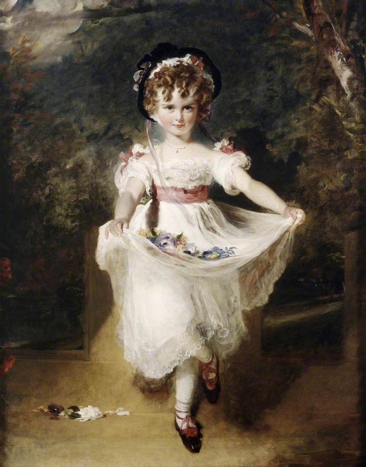 Thomas Lawrence, Miss Murray, about 1824–1826, oil on canvas. English Heritage, Kenwood, Iveagh Bequest. Public domain reproduction via Art UK and Wikimedia Commons; whole composition at its 741-pixel source width.