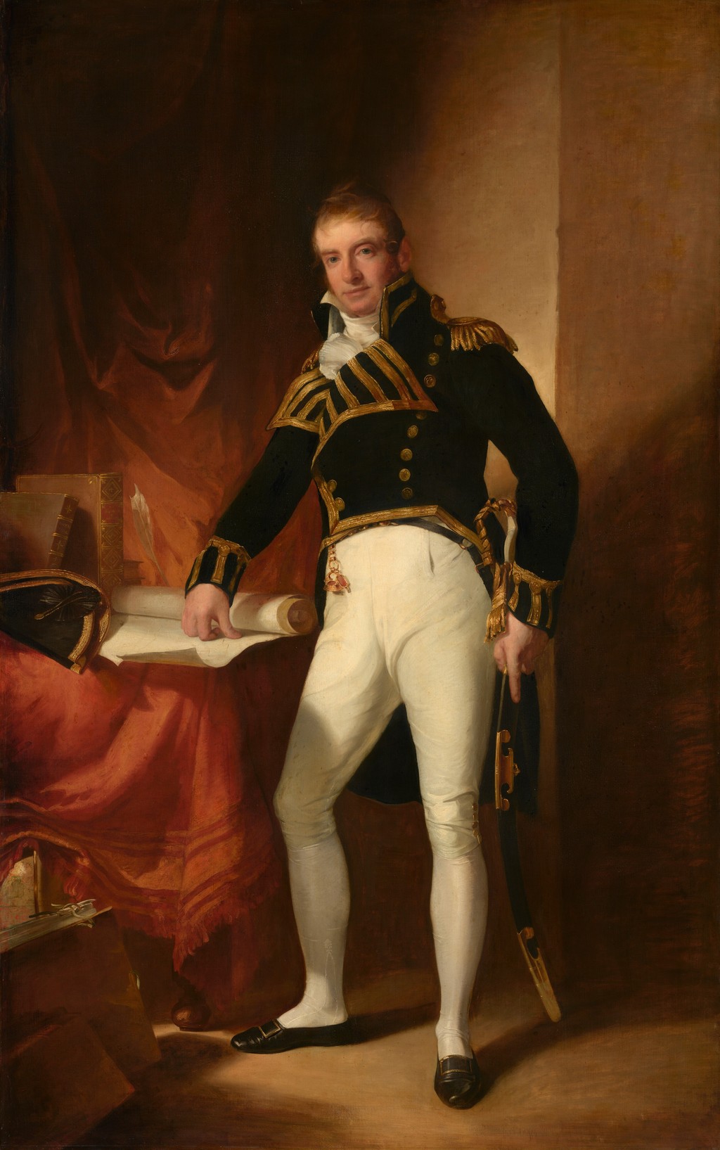 Thomas Sully, Captain Charles Stewart, 1811–1812. National Gallery of Art, Washington, Gift of Maude Monell Vetlesen, 1947.4.1. CC0.