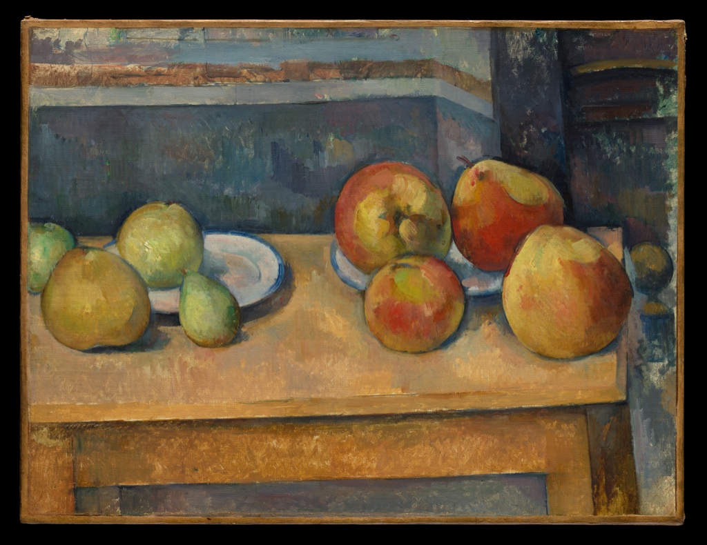 Cézanne still life illustrating elements of art