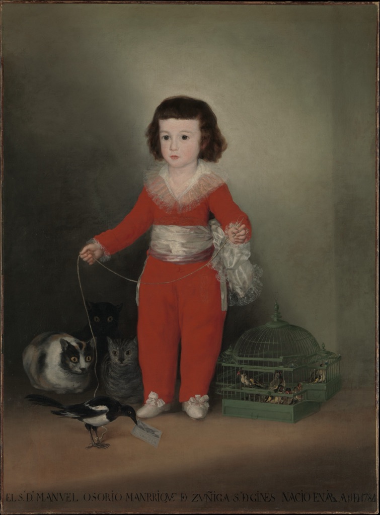 Goya portrait illustrating emphasis