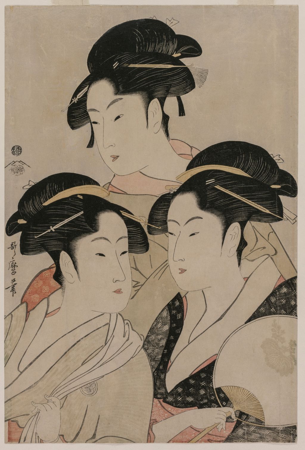 三人の別の摺り